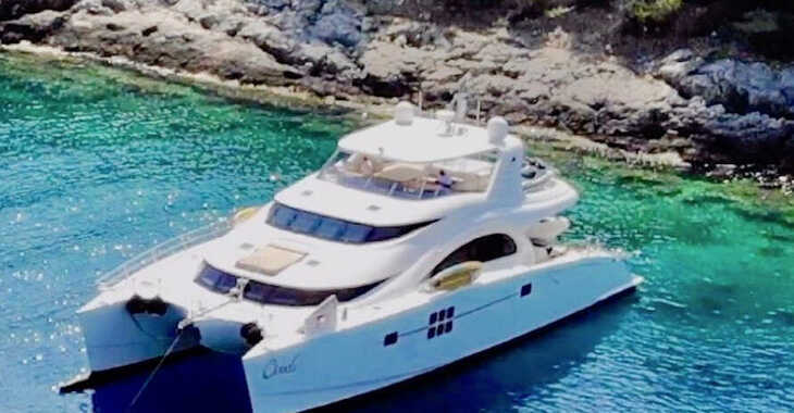 Alquilar catamarán a motor en Marina Mandalina - Sunreef 70 Power