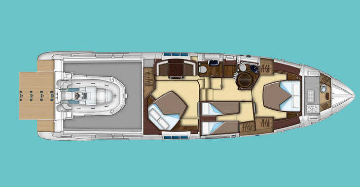 Rent a yacht in Marina Mandalina - Azimut 55 S
