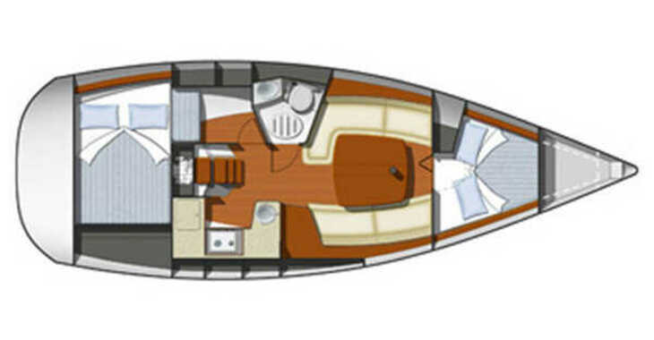 Chartern Sie segelboot in Marina Frapa - Sun Odyssey 32i