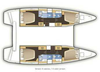 Rent a catamaran in Kos Marina - Lagoon 42 A/C & GEN