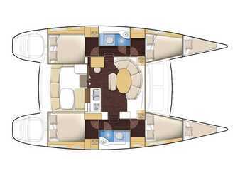 Rent a catamaran in Kos Marina - Lagoon 380 S2