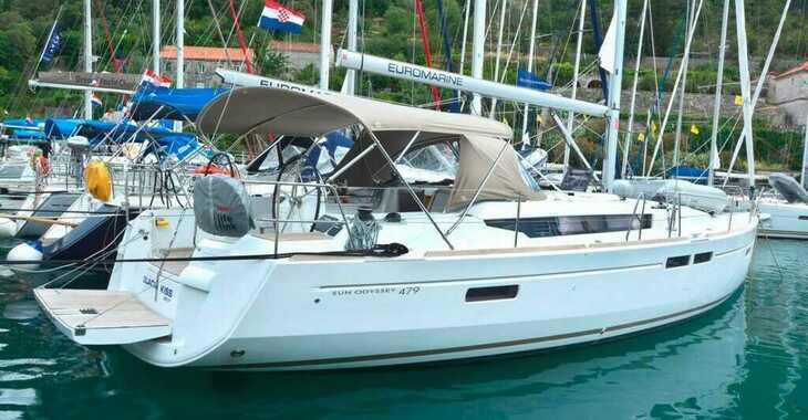 Rent a sailboat in ACI Marina Dubrovnik - Sun Odyssey 479