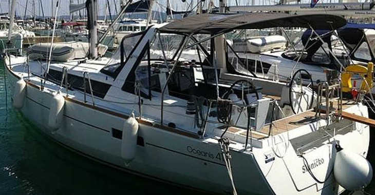 Rent a sailboat in Marina Sukosan (D-Marin Dalmacija) - Oceanis 41 S
