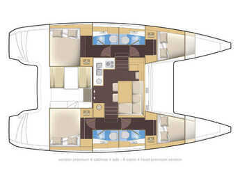 Rent a catamaran in Marina Mandalina - Lagoon 39