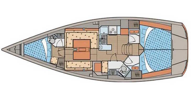 Rent a sailboat in Skradin ACI Marina  - Elan 410 performance