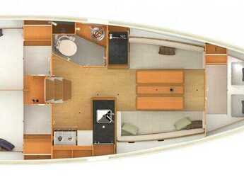 Rent a sailboat in Ploče City Port - Sun Odyssey 349