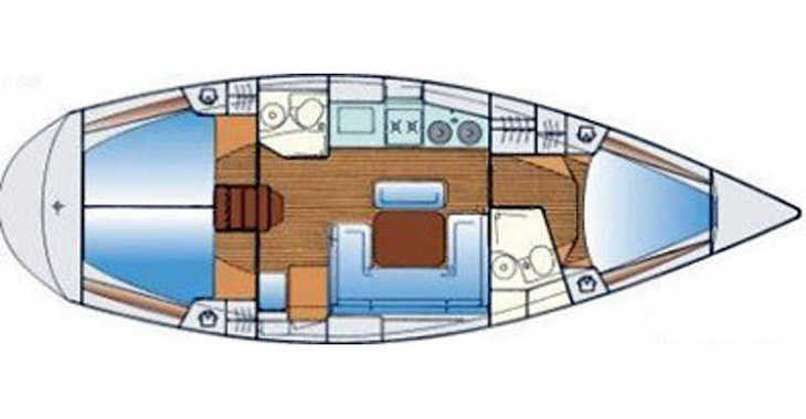 Louer voilier à Vigo  - Bavaria 38