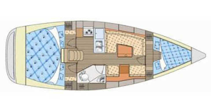 Louer voilier à Marina Lošinj - Elan 344 Impression