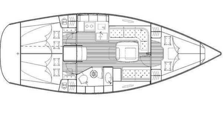 Louer voilier à Marina Hramina - Bavaria 35 C