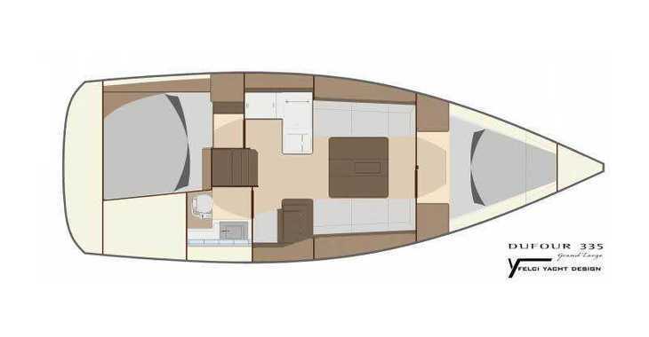 Rent a sailboat in Marina Frapa - Dufour 335 Grand Large