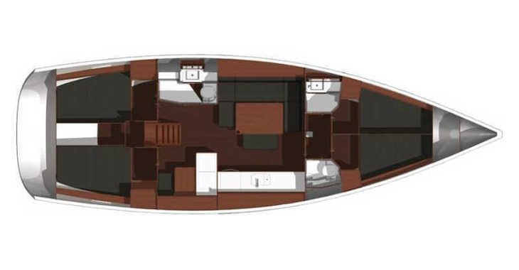 Louer voilier à Marina Frapa - Dufour 450 Grand Large