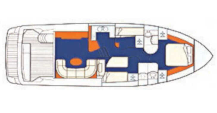 Chartern Sie yacht in Marina Kremik - Princess 480