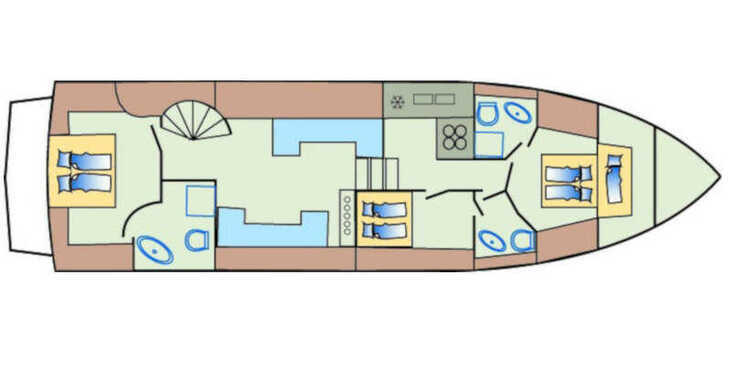 Chartern Sie yacht in Marina Kremik - Johnson 56