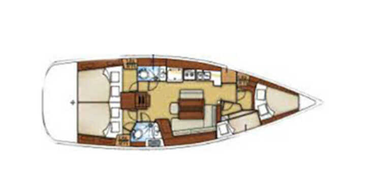 Alquilar velero en Marina Betina - Beneteau Oceanis 43 