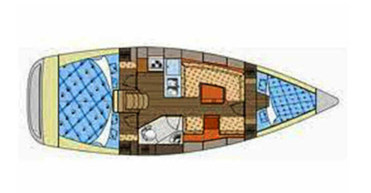 Louer voilier à Marina Betina - Elan 344 Impression
