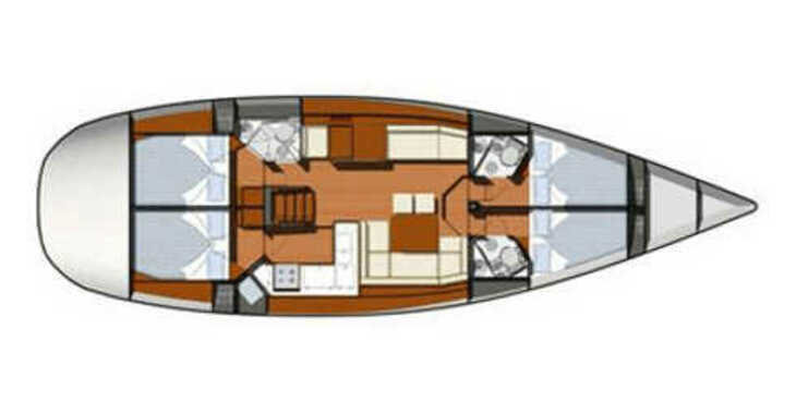 Chartern Sie segelboot in Marina Sukosan (D-Marin Dalmacija) - Sun Odyssey 50DS
