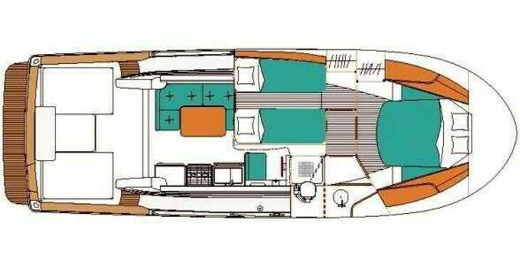 Rent a motorboat in Marina Tankerkomerc - Antares 10.80