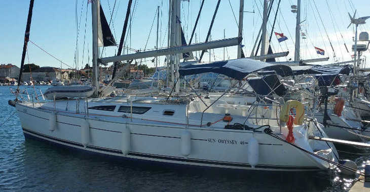 Rent a sailboat in Kornati Marina - Sun Odyssey 40
