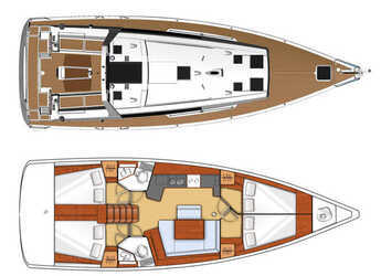 Louer voilier à Marina Mandalina - Oceanis 45