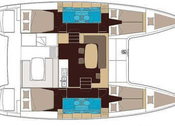 Rent a catamaran in Marina Mandalina - Lagoon 400