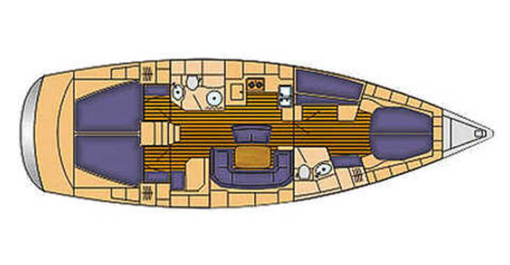 Chartern Sie segelboot in Muelle de la lonja - Bavaria 46 Cruiser