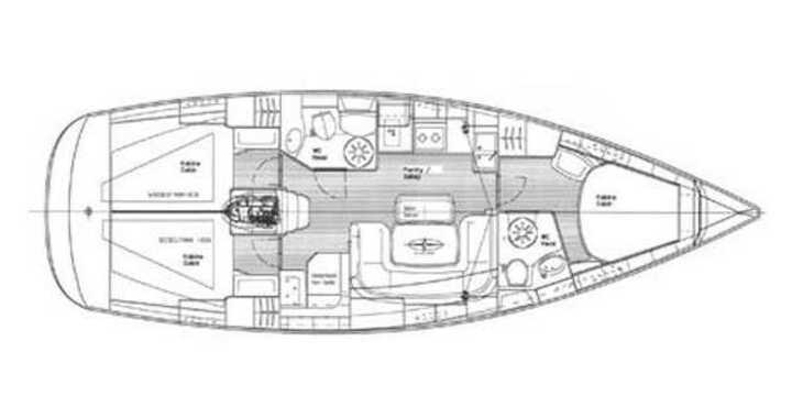 Rent a sailboat in Trogir ACI Marina - Bavaria 39 Cruiser