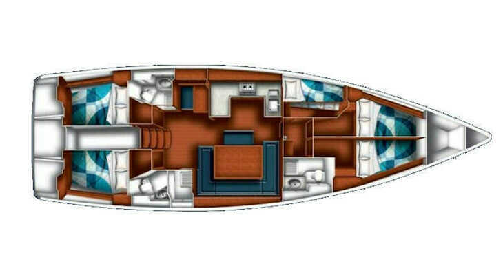 Louer voilier à Marina Sukosan (D-Marin Dalmacija) - BAVARIA C 50 BT