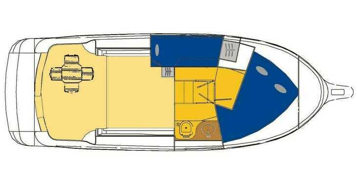 Chartern Sie motorboot in Marina Sukosan (D-Marin Dalmacija) - VEKTOR 950 BT (15)