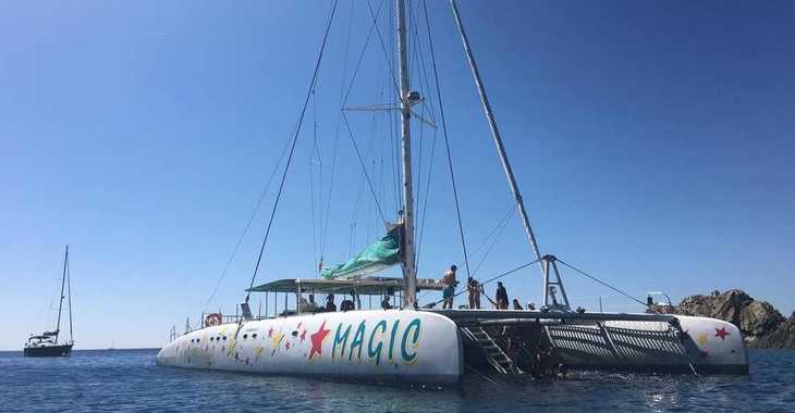 Rent a catamaran in Naviera Balear - Taïti 75 (Only Day Charter)