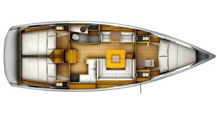 Louer voilier à Nidri Marine - Sun Odyssey 419 (3Cab)