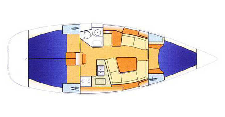 Louer voilier à Marina Izola - Sun Odyssey 37 (3Cab)