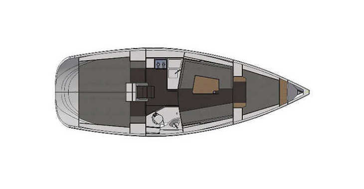 Louer voilier à Marina Izola - Elan Impression 354 (3Cab)