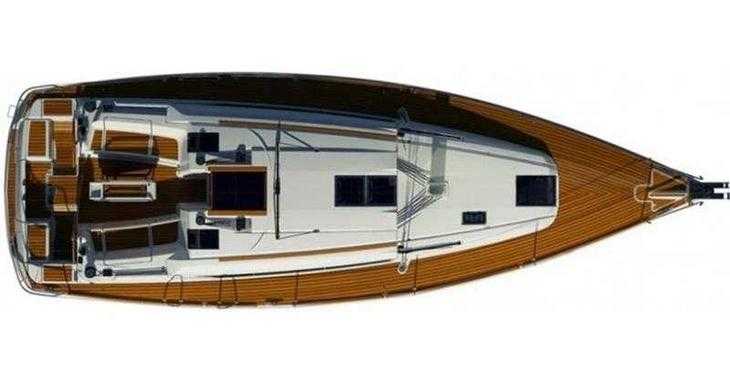 Rent a sailboat in Ece Marina - Sun Odyssey 409 (3Cab)