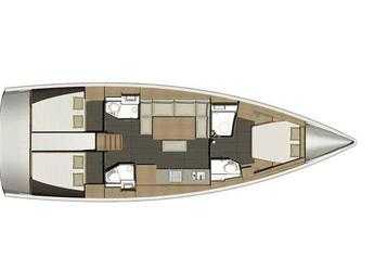Rent a sailboat in Contra Muelle Mollet - Dufour 460 Grand Large (3Cab)
