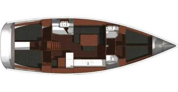 Chartern Sie segelboot in Contra Muelle Mollet - Dufour 450 Grand Large (4Cab)