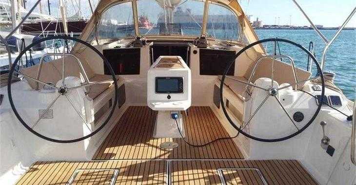 Rent a sailboat in Contra Muelle Mollet - Dufour 410 Grand Large (3Cab)