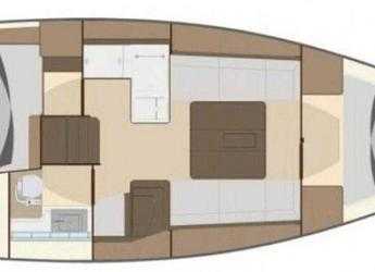 Rent a sailboat in Contra Muelle Mollet - Dufour 335 Grand Large (2Cab)