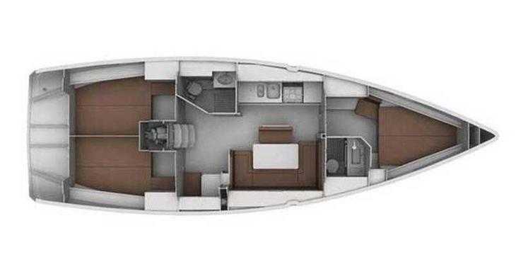 Louer voilier à Naviera Balear - Bavaria Cruiser 40 (3Cab)