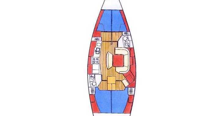 Rent a sailboat in Gran Canaria / Puerto de Mogan - Sun Odyssey 45.2 (4Cab)