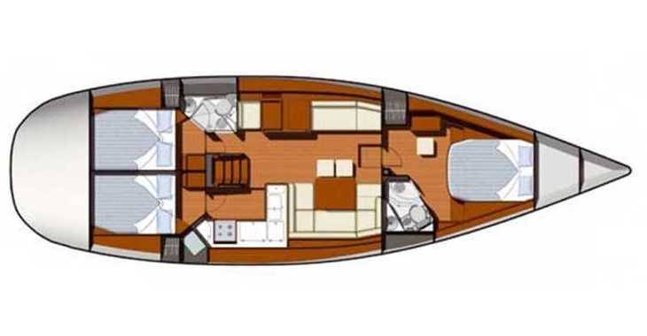 Rent a sailboat in Mandraki - Sun Odyssey 50 DS (3Cab)