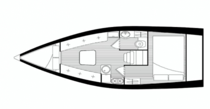 Rent a sailboat in Club Nautico de Altea  - Tucana Sail 28