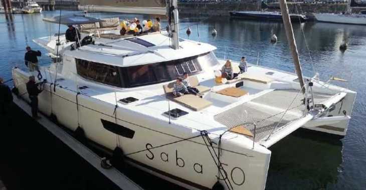 Rent a catamaran in Marina Le Marin - Saba 50