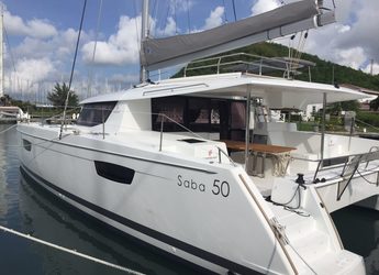 Rent a catamaran in Nanny Cay - Fountaine Pajot Saba 50 