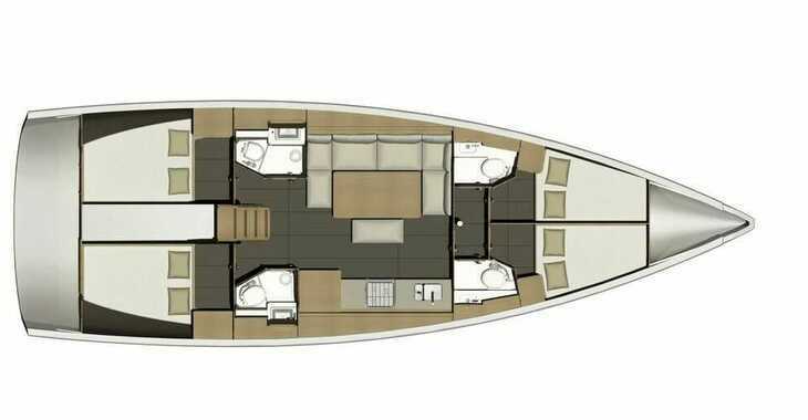 Rent a sailboat in Marina Sukosan (D-Marin Dalmacija) - Dufour 460 Grand Large
