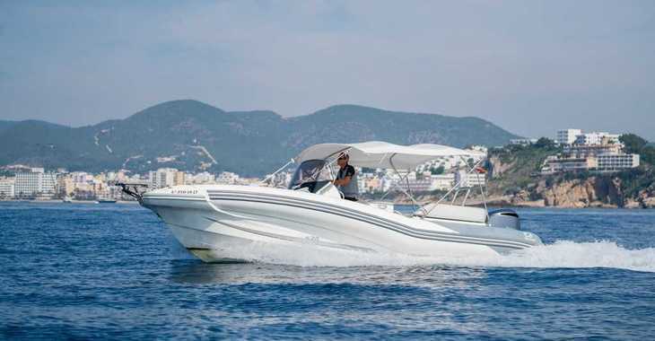 Chartern Sie schlauch-/beiboot in Marina Ibiza - Zodiac N-ZO 760