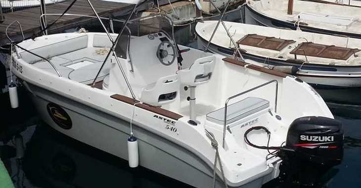 Rent a motorboat in Marina Palamos - Astec 540 Open