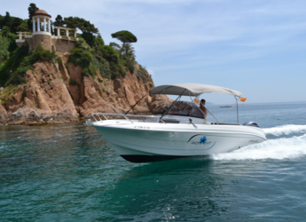 Chartern Sie motorboot in Puerto de blanes - Pacific Craft 670 Open