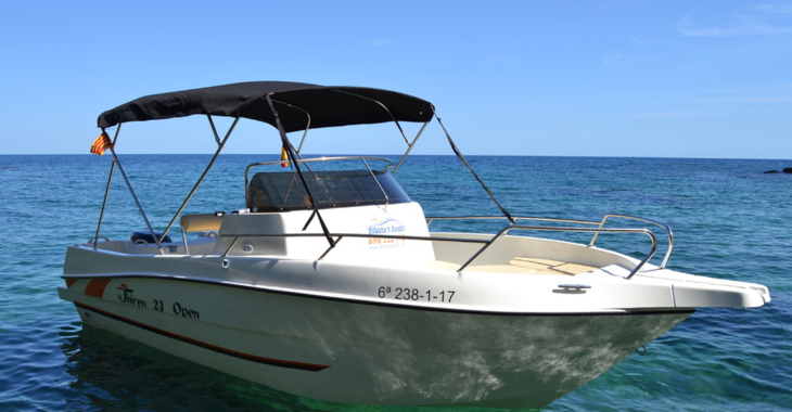 Chartern Sie motorboot in Puerto de blanes - Shiren 23 Open 