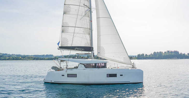 Rent a catamaran in Marina Gouvia - Lagoon 42 A/C & GEN & WM