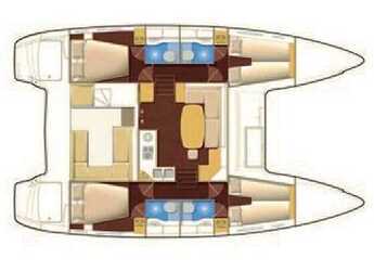Rent a catamaran in Lavrion Marina - Lagoon 400S2